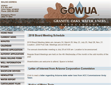 Tablet Screenshot of gowaterusers.com